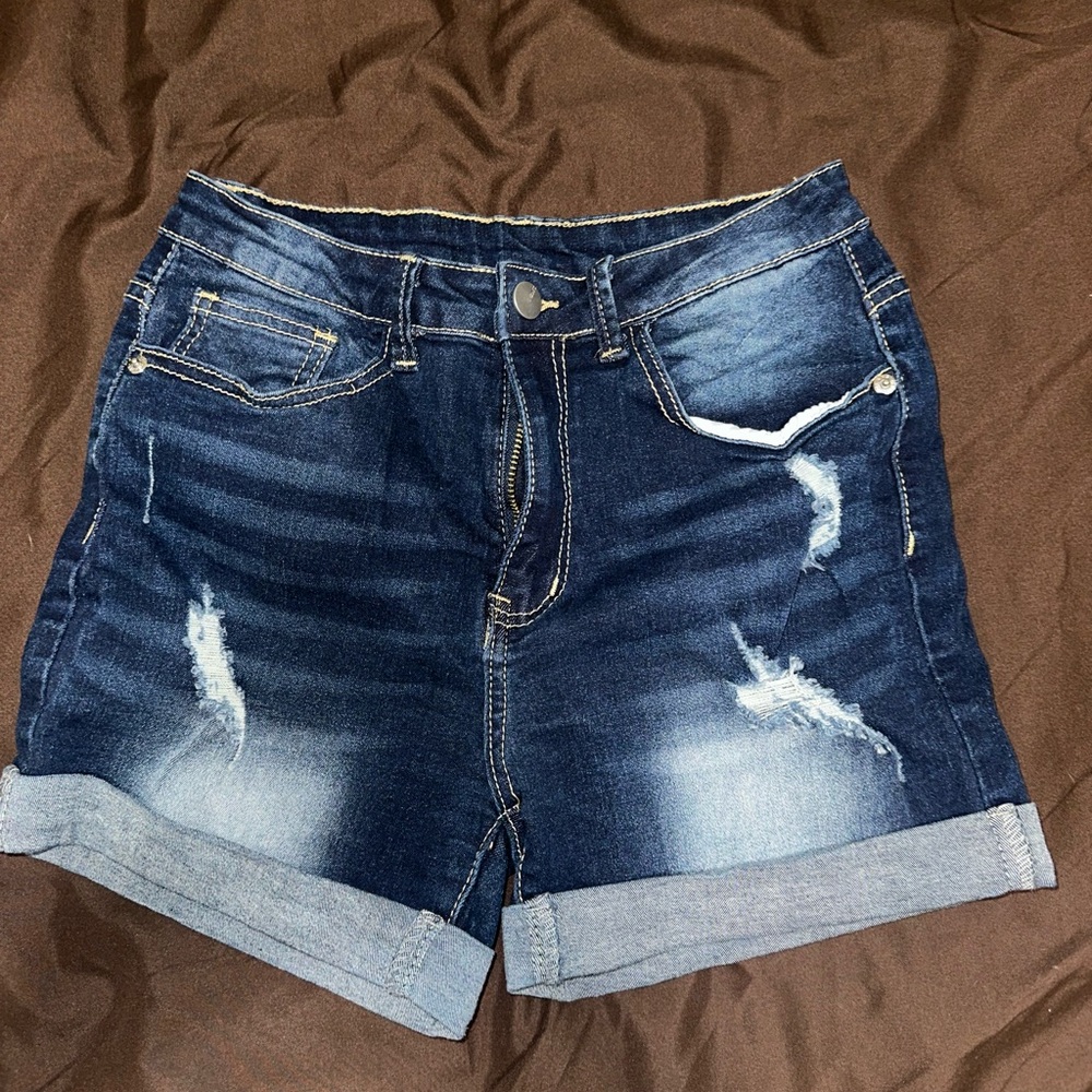 Denim Blue Women's Shorts